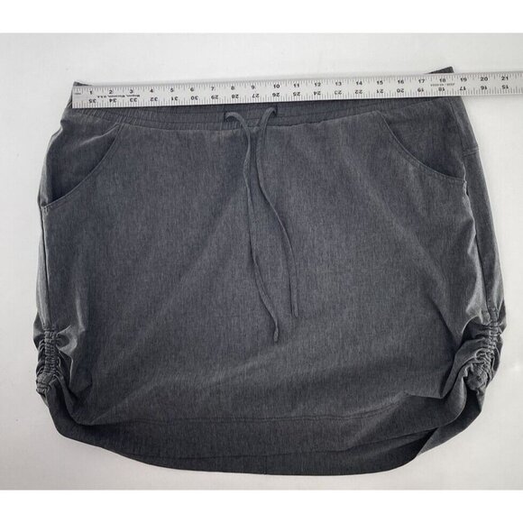 LEE ACTIVE PERFORMANCE Plus Size Gray Skort Skirt Stretch 4 Pockets Size 16M - Picture 7 of 8